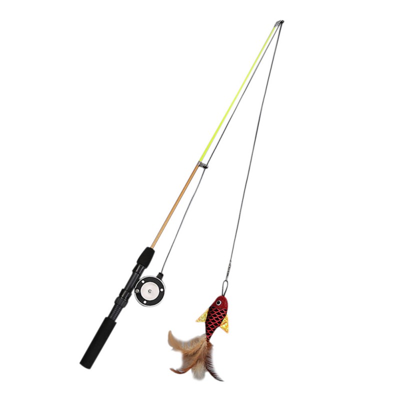 fishing dog toy